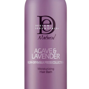 DESIGN ESSENTIALS AGAVE & LAVENDER MOISTURIZING HAIR BATH