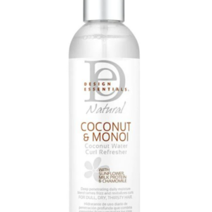 DESIGN ESSENTIALS COCONUT & MONOI COCONUT WATER CURL REFRESHER