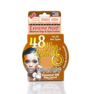 ECO STYLE PLAY 'N STAY EDGE AND STYLE CONTROL COCONUT OIL