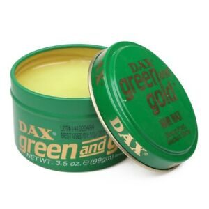 DAX GREEN & GOLD HAIR WAX 3.5OZ