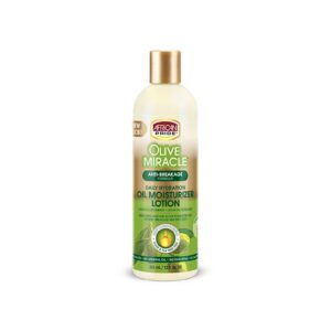 AFRICAN PRIDE OLIVE MIRACLE MOISTURIZING LOTION 12OZ