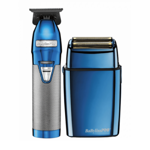 BABYLISS PRO FX BLUE TRIMMER AND FOIL SHAVER