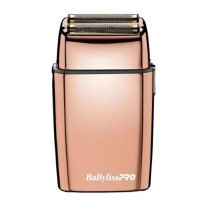 BABYLISS PRO FX CORDLESS METAL DOUBLE FOIL ROSE GOLD SHAVER
