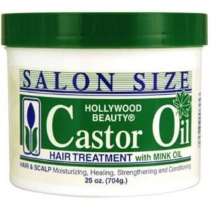 HOLLYWOOD BEAUTY CASTOR OIL HAIR TREATMENT 25OZ