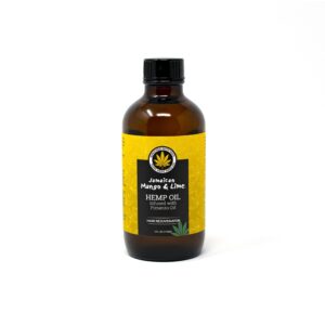 JAMAICAN MANGO & LIME HEMP SEED OIL INFUSED WITH PIMENTO OIL