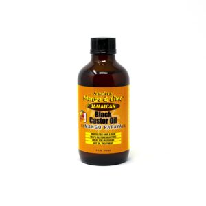 JAMAICAN MANGO & LIME BLACK CASTOR OIL MANGO PAPAYA