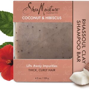 SHEA MOISTURE RHASSOUL CLAY SHAMPOO BAR