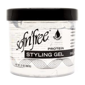 SOFT N FREE PROTEIN STYLING GEL 32OZ
