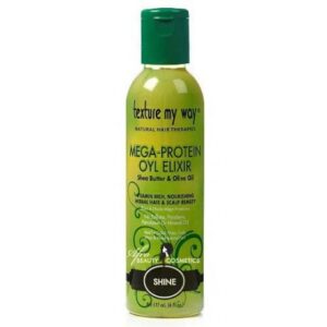 TEXTURE MY WAY SHEA BUTTER & OLIVE OIL MEGA - PROTEIN OYL ELIXIR SHINE