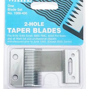 WAHL 2-HOLE TAPER BLADES