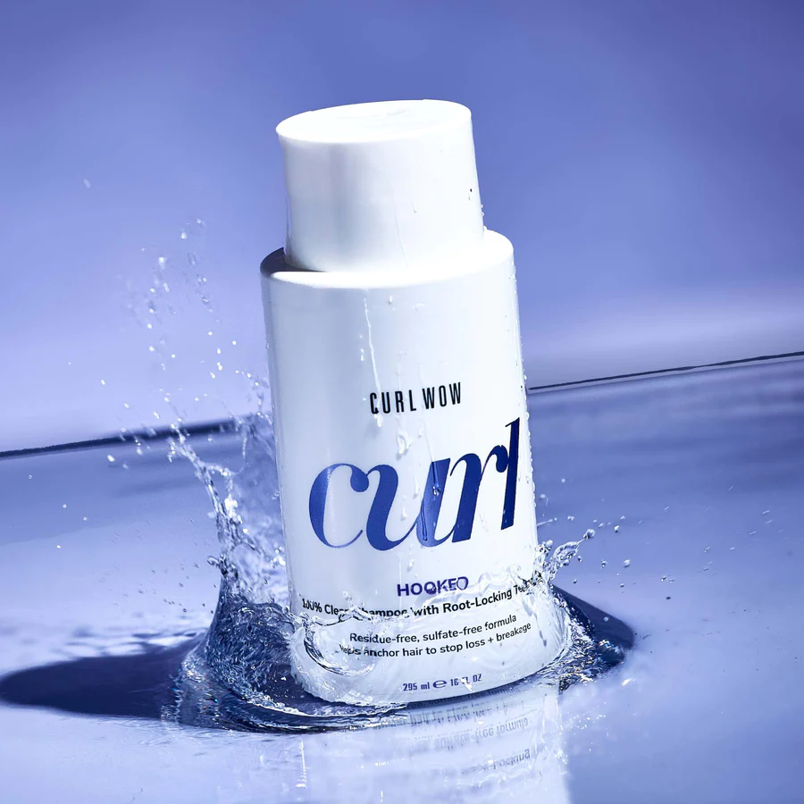 CURL HOOKED CLEAN SHAMPOO WITH ROOT LOCKING TECHNOLOGY 295ML